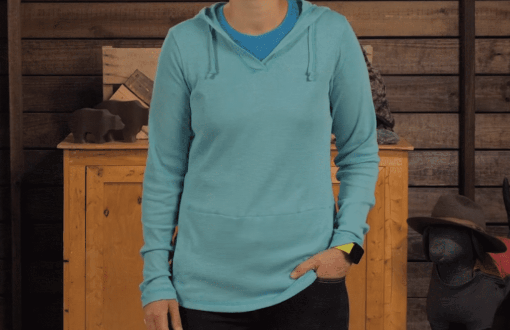 ExOfficio BugsAway Lumen Hoody | best women's camping shirt