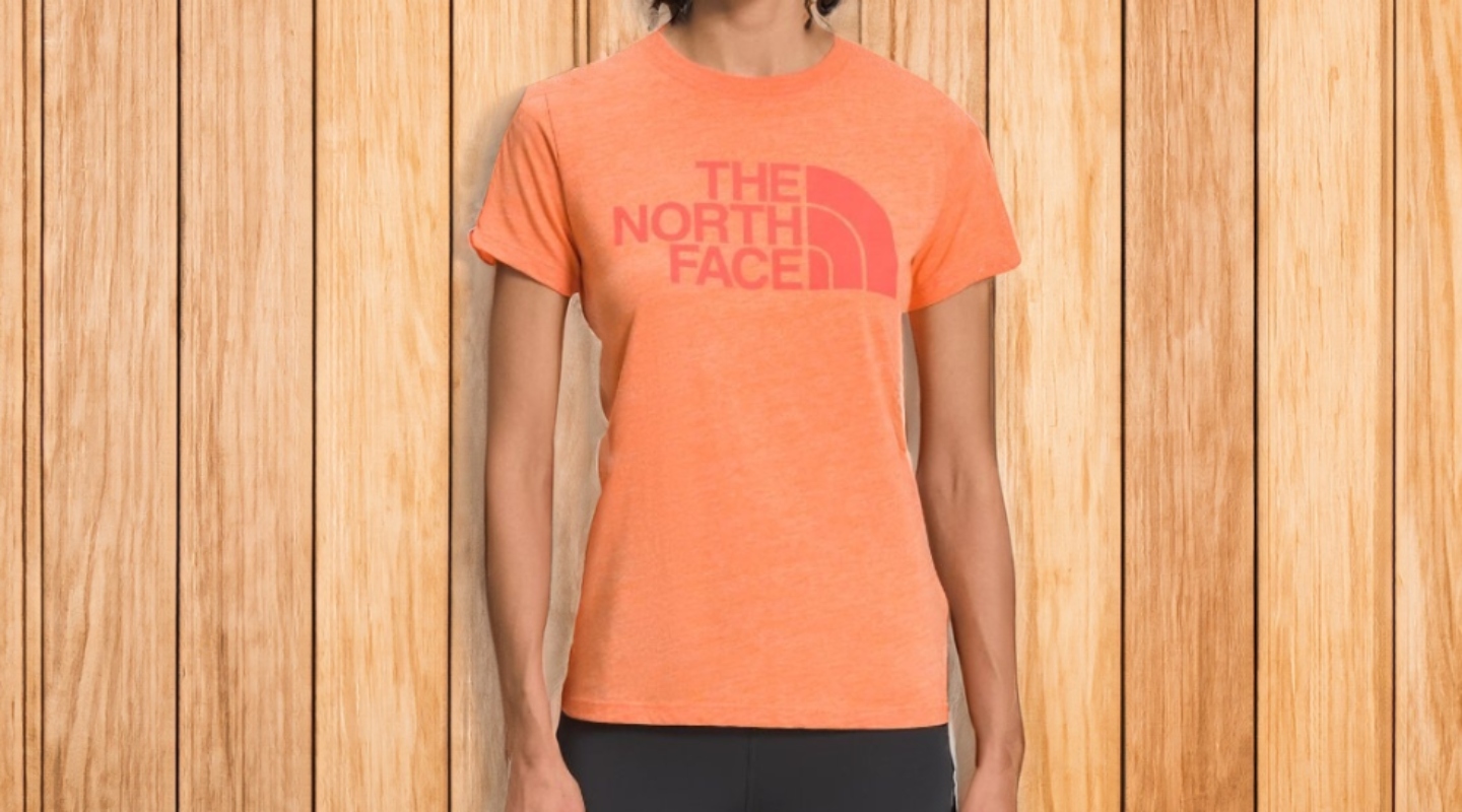 Women's Camping shirt North Face Women's Half Dome Tri-Blend Tee