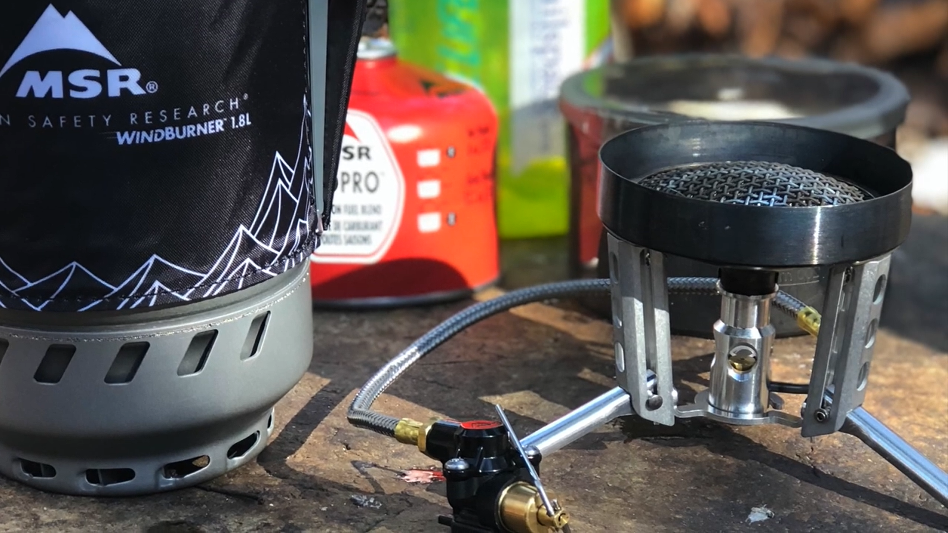 MSR WindBurner Stove System | best camping stove