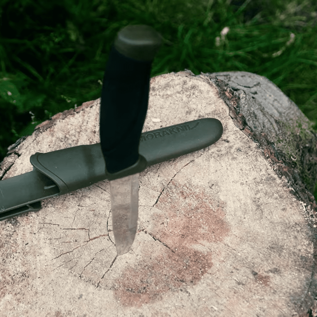 camping cooking knife|Morakniv Companion Fixed Blade Outdoor Knife